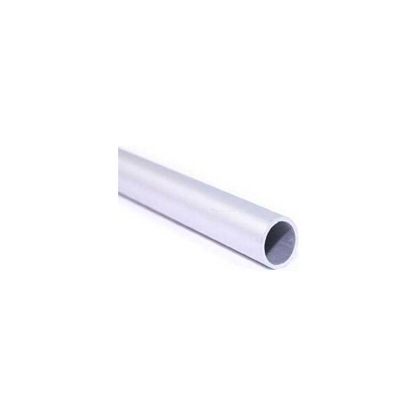 M-D Building Products M-D Aluminum Round Tubing, 72"L x 1-1/4"W x .057"H, Brite Dipped Aluminum 61465 - main